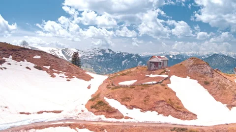 Landscape in Caucasus mountains Video stock 97589075