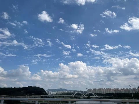 Landscape in city. Stock Photos