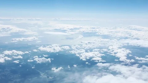 Landscape of the clear sky Stock Footage 82384264