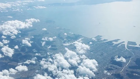 Landscape of the clear sky Stock-Footage 82384280