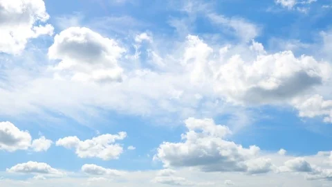 Landscape of the clear sky Video stock 84918265