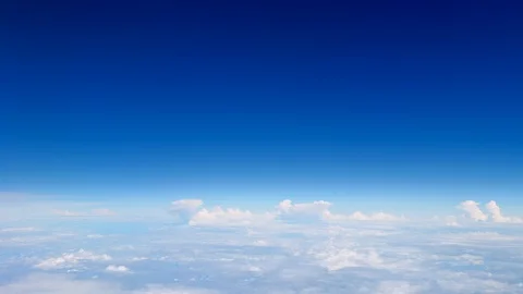 Landscape of the clear sky Stock Footage 94431237