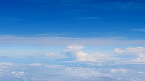 Landscape of the clear sky Stock Footage 96012907