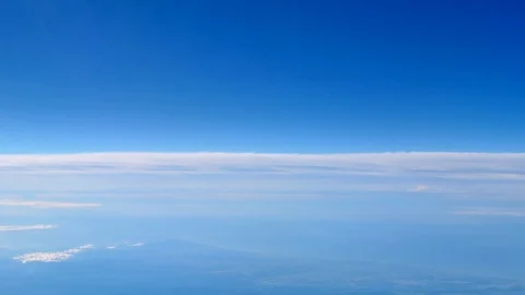 Landscape of the clear sky Stock Footage 96012926