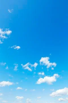 Landscape of the clear sky Stock Photos