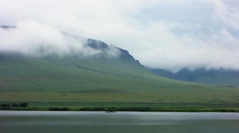 Landscape with cloud Stock Footage 1183712