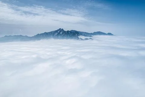 Landscape with cloud Stock Photos