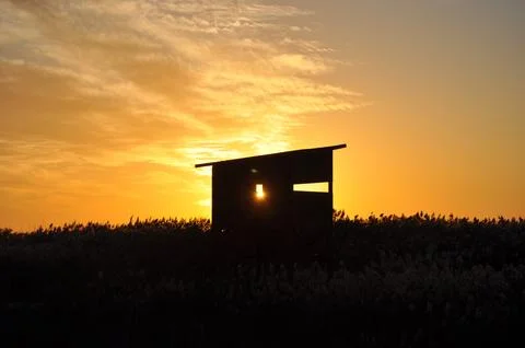 Landscape of cloud sky with sunset Stock-Fotos