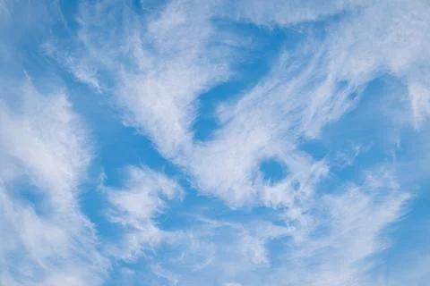Landscape of clouds in blue sky Stock Photos