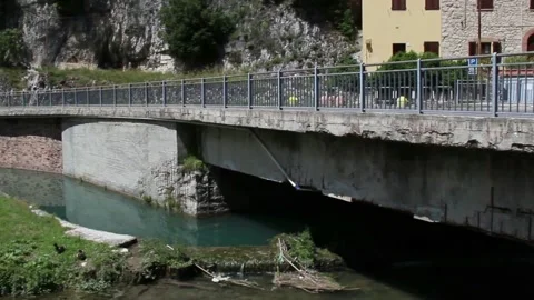 Landscape with clouds Stock Footage 133314063