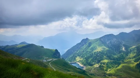 Landscape with clouds 動画素材 247828870
