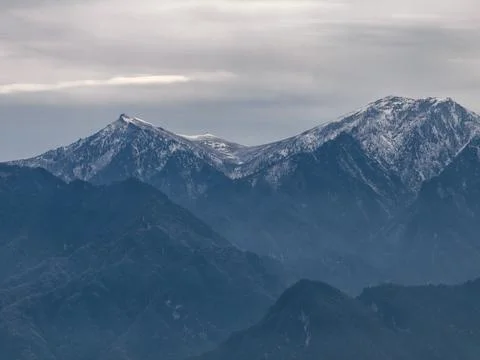 Landscape with clouds Stock Photos