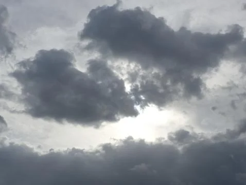 Landscape of a cloudy sky 스톡 사진