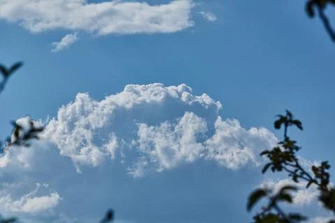 Landscape. Cloudy sky. Stock Photos