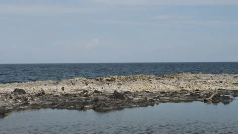 Landscape of coast  4k in hualien,Taiwan. Stock Footage 220595953