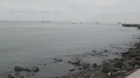 Landscape coast Stock Footage 70294340