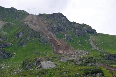 Landscape conservation in the mountains Stock Photos