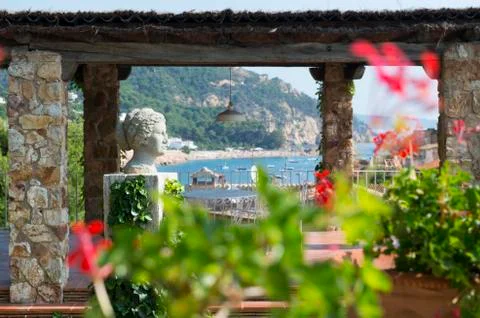 Landscape Costa Brava Stock Photos