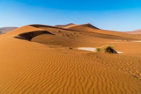 Landscape of the Deadvlei dune Stock Photos