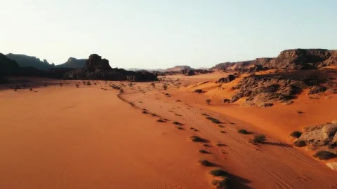 Landscape in desert Stock Footage 281168208