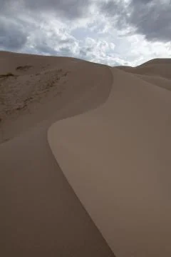 The landscape of the desert Stock Photos