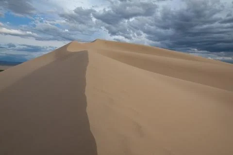 The landscape of the desert Stock Photos