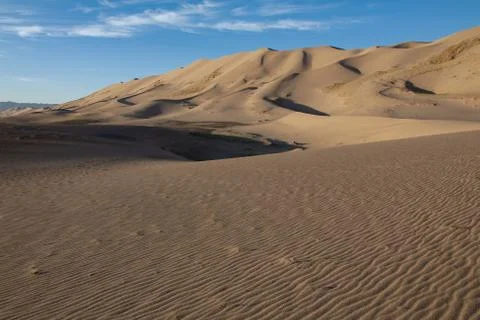 The landscape of the desert Stock Photos