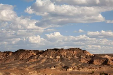 The landscape of the desert Stock Photos