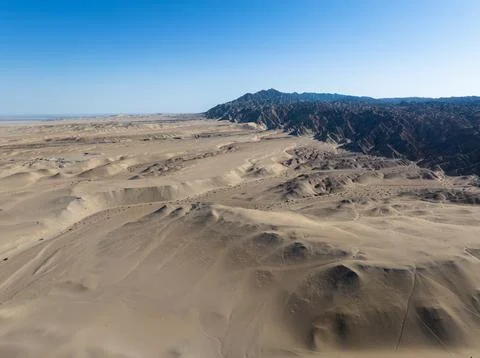 Landscape in the desert Stock Photos