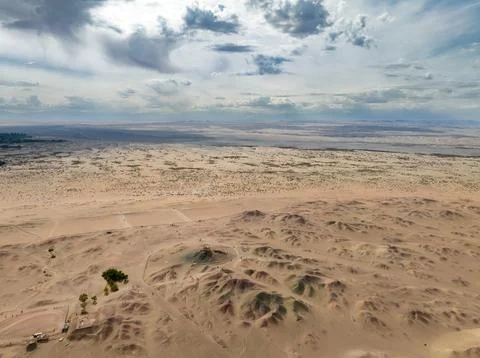 Landscape in the desert Stock Photos