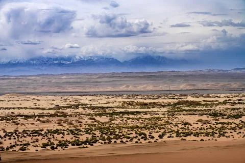 Landscape in the desert Stock Photos