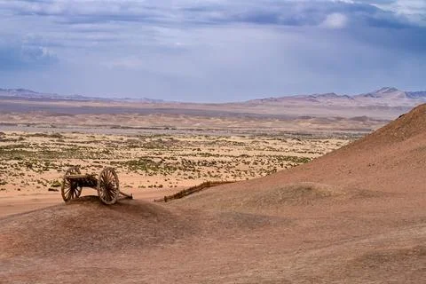 Landscape in the desert Stock Photos