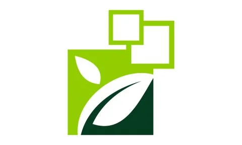 Landscape design Logo Design Template Vector Illustrazione stock
