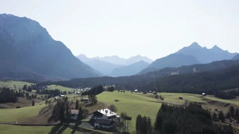 Landscape drone Bavaria Germany Video stock 219863167