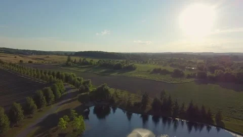 Landscape Drone Shot 動画素材 205937186