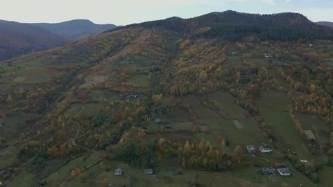Landscape drone view. Mountains. Stock Footage 165166782