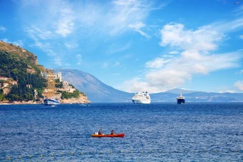 Landscape of Dubrovnik Stock Photos