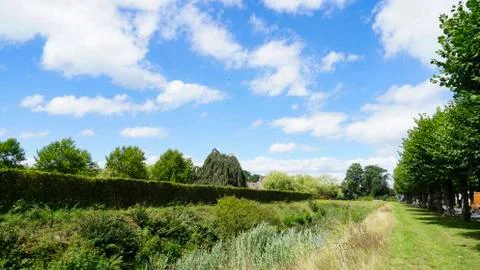 Landscape during summer Stock Photos