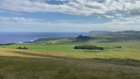 Landscape in Easter Island Vidéo 342842025
