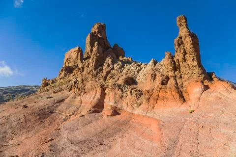 Landscape of El Teide Stock Photos