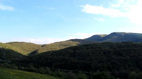Landscape of Elcito Stock Footage 107967250