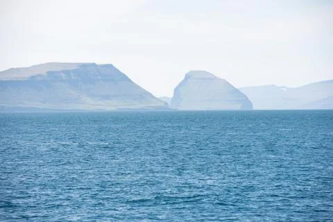 Landscape on the Faroe Islands Stock Photos