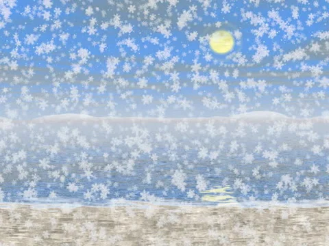 Landscape generated seamless loop video, 640x480 Stock Footage 47393214