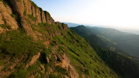 Landscape in the German Allgäu Region Stock Footage 307998655