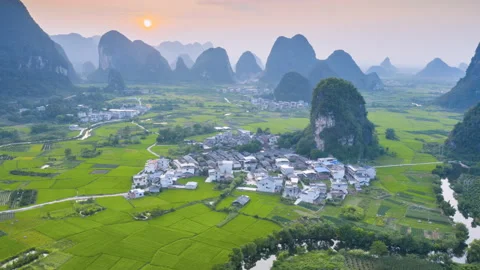 Landscape of Guilin Stock-Footage 122437983