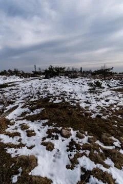 Landscape of the highest point in the Black Forest Hornisgrinde Stock Photos