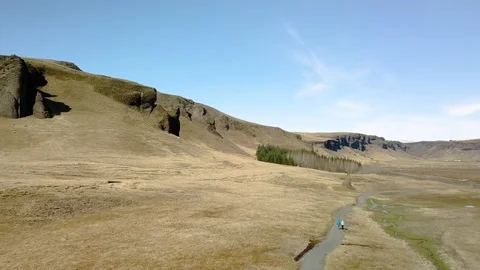 Landscape in Iceland Stock Footage 104445704