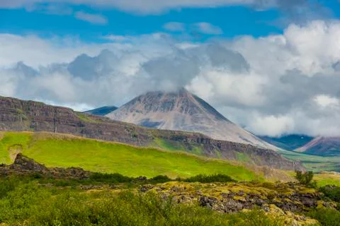 Landscape in Iceland Stock Photos