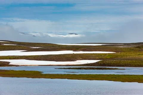Landscape in Iceland 스톡 사진