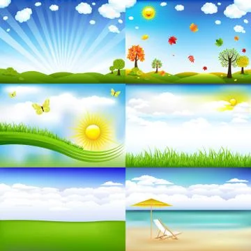 Landscape Stock Illustration